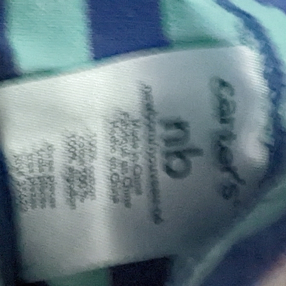 Carter's stripped joggers - Picture 2 of 2